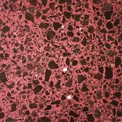 Alanya Ceppo Bordeaux Terrazzo
