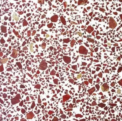 Alanya Ceppo Dolomite Bordeaux Terrazzo