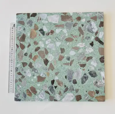 Alanya Green Dolomite Caramel 0731 Terrazzo