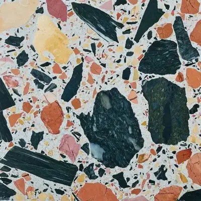 Alanya Ceppo Green Multicolor Art 2 Terrazzo