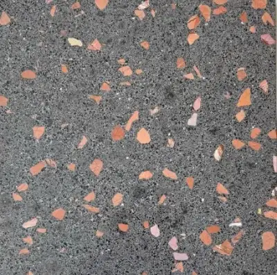 Alanya Black &amp; Red 0708 Terrazzo