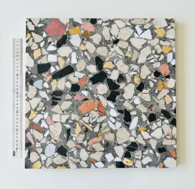 Alanya Black Cream Multicolor 0731 Terrazzo