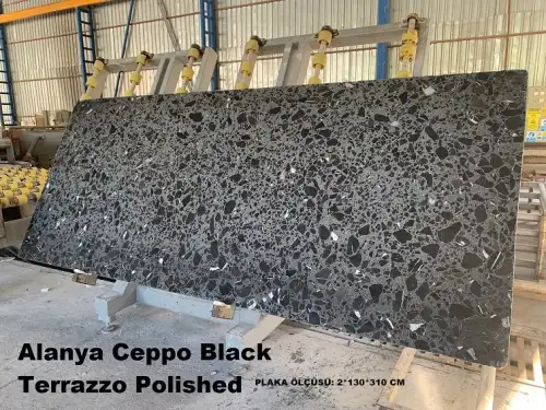 Alanya Ceppo Black Terrazzo