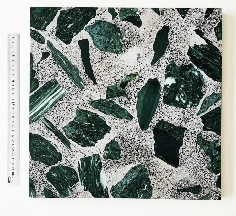 Alanya Ceppo Gray Green PLD Terrazzo