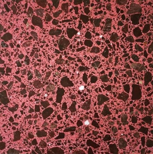 Alanya Ceppo Bordeaux Terrazzo