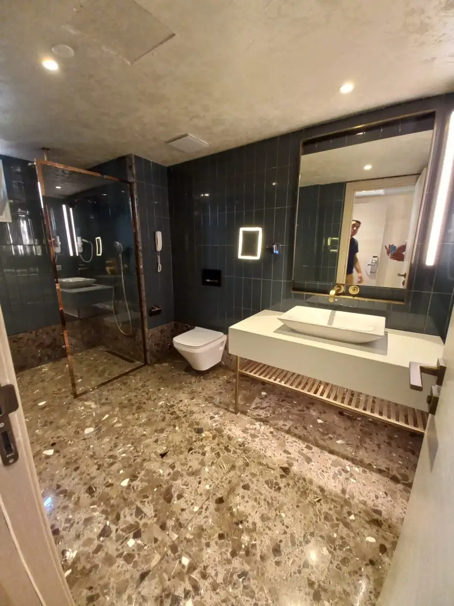 Alanya Ceppo Grey Caramel Terrazzo