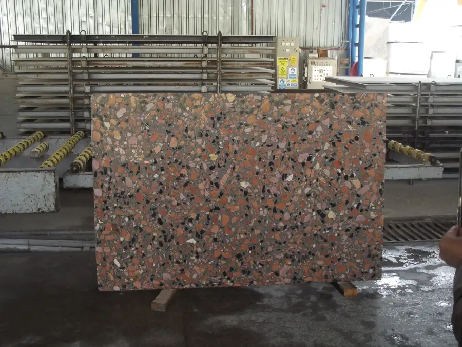 Alanya Ceppo Black Red TR Terrazzo