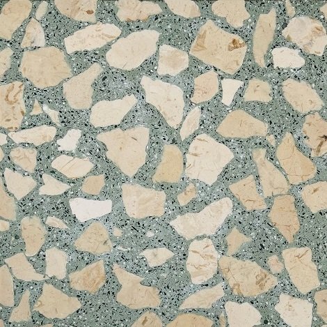 Alanya Ceppo Green Cream PLD Terrazzo
