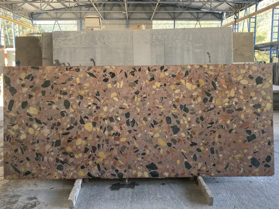 Alanya Ceppo Salmon Multicolor Terrazzo
