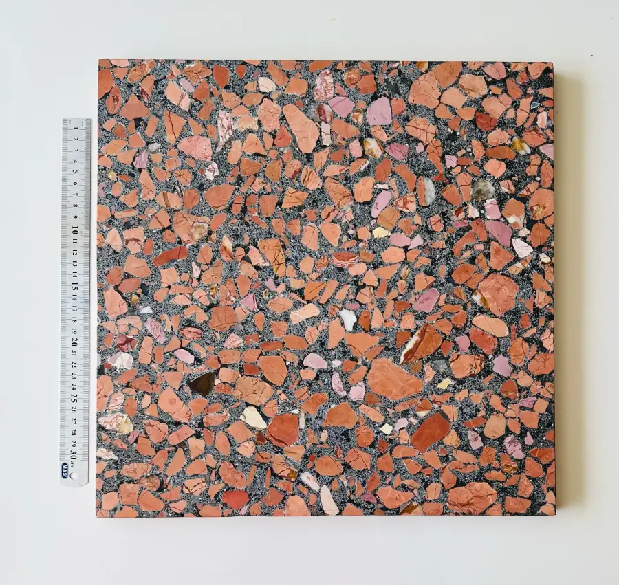 Alanya Black Red 0716 TR Terrazzo