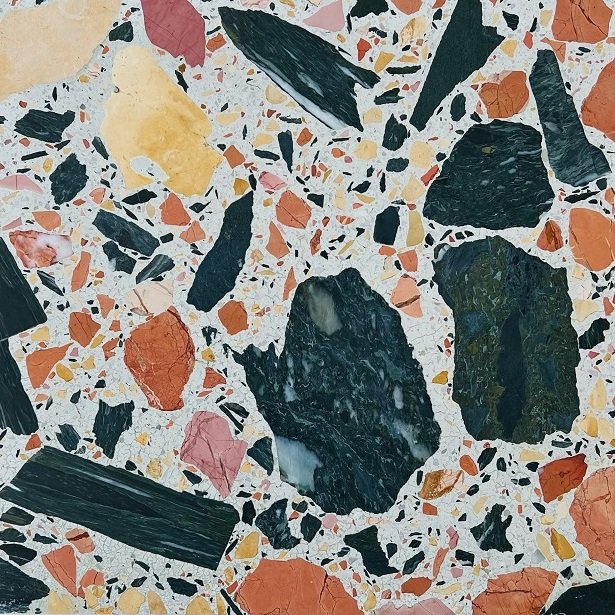 Alanya Ceppo Green Multicolor Art 2 Terrazzo