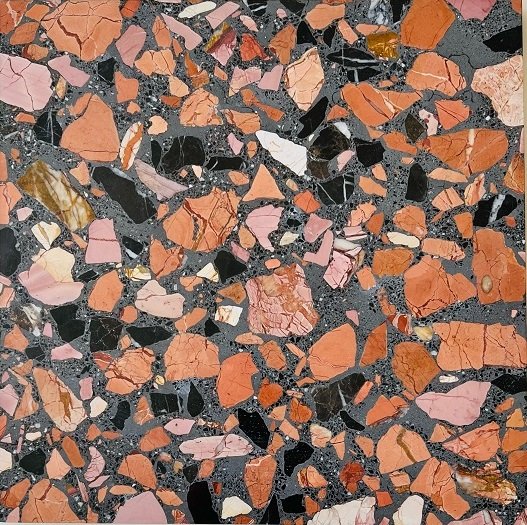 Alanya Ceppo Black Red TR Terrazzo