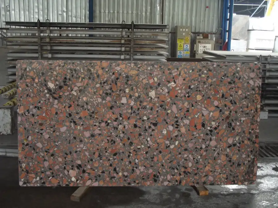 Alanya Ceppo Black Red TR Terrazzo