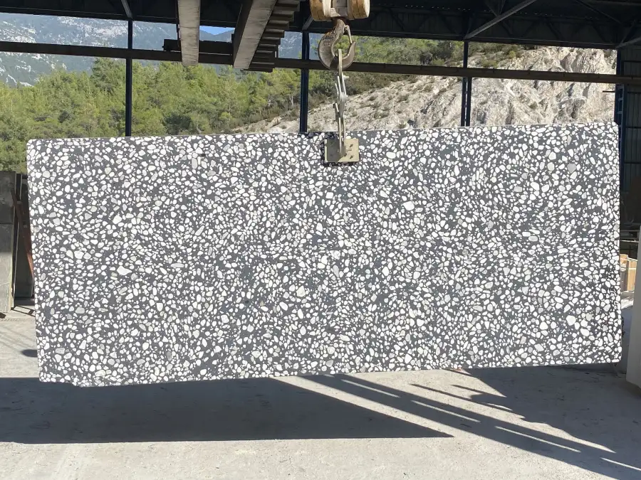 Alanya Black Dolomite 0731 BT Terrazzo