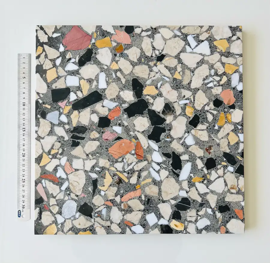 Alanya Black Cream Multicolor 0731 Terrazzo