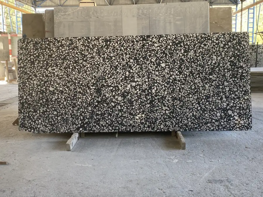 Alanya Black Dolomite 0731 BT Terrazzo
